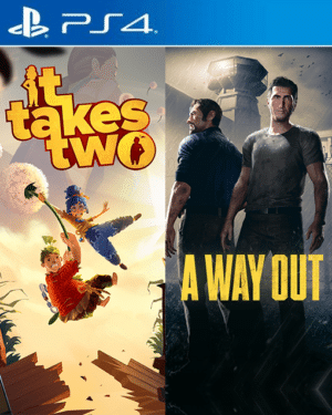 2 EN 1 It Takes Two + A WAY OUT PS4