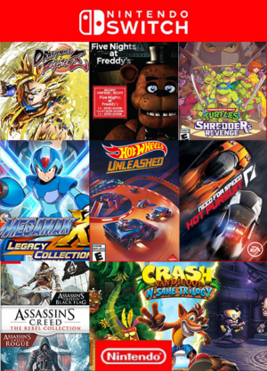 9 JUEGOS EN 1 PACK MEGA NINTENDO SWITCH