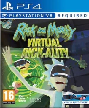 RICK AND MORTY VIRTUAL RICK ALITY PS4 VR