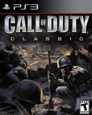 CALL OF DUTY CLASSIC PS3