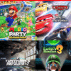 5 EN 1 LUIGIS + MARIO PARTY + CARS 3+  TONY HAWKS I & II NINTENDO