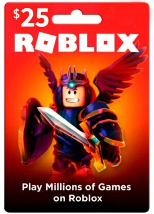 ROBLOX GAME CARD 25$