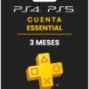 PSN PLUS 3 MESES CUENTA ESSENCIAL 1 PSN PLUS 3 MESES CUENTA ESSENCIAL
