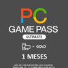 1 MES GAME PASS PC