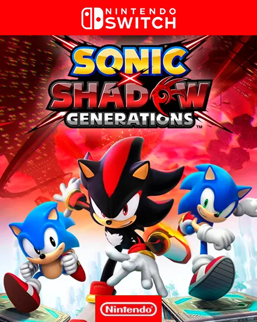 Sonic Ruguai Sonic X Shadow Generations - NINTENDO SWITCH | Juegos digitales Uruguay