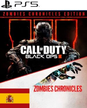 CALL OF DUTY BLACK OPS III + DLC ZOMBIES CHRONICLES Español PS5