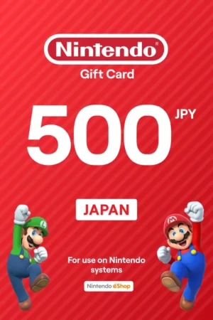 Nintendo eShop Card 500 JPY (Japon)